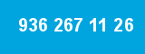 936 267 11 26